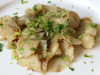 Gebratener Topinambur - goodstuff AlpeAdria