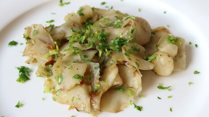 Gebratener Topinambur - goodstuff AlpeAdria