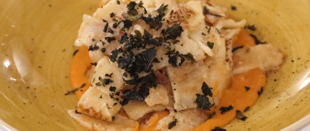 Tagliatelle di Palacinke con Pestat di Fagagna - goodstuff AlpeAdria