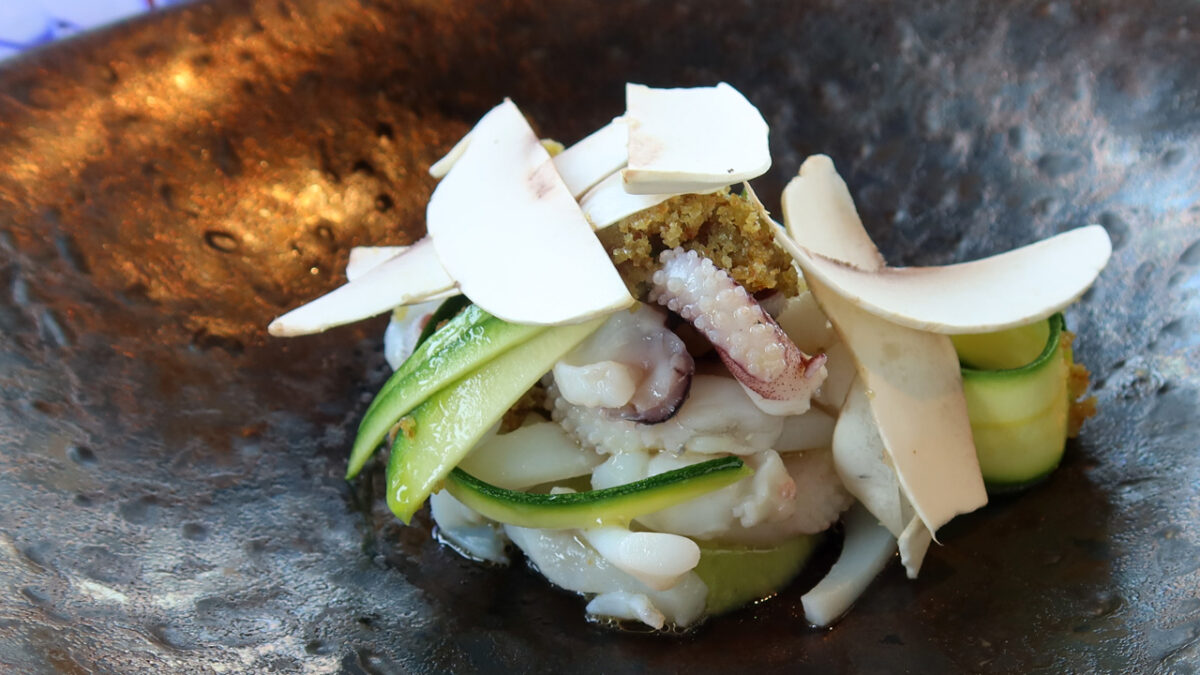 Seppia, Zucchine verdi e Champignon - goodstuff AlpeAdria