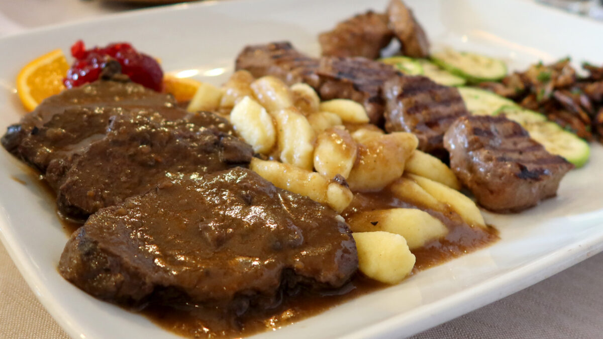 Bärenbraten, Hirschrücken und Wildschwein - goodstuff AlpeAdria