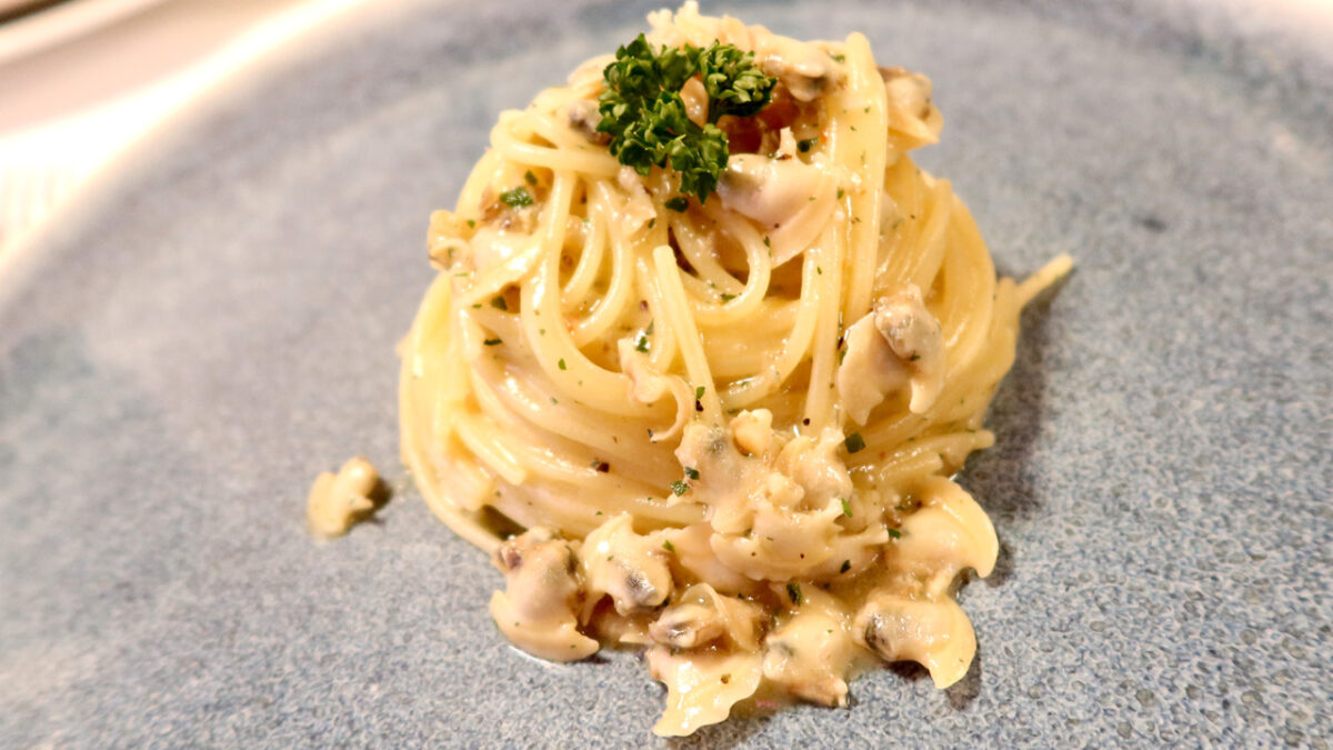 Spaghettini alle Vongole - goodstuff AlpeAdria