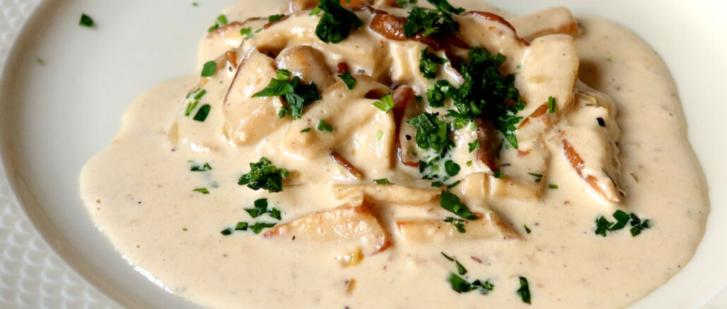 Steinpilz-Käse-Sauce - goodstuff AlpeAdria