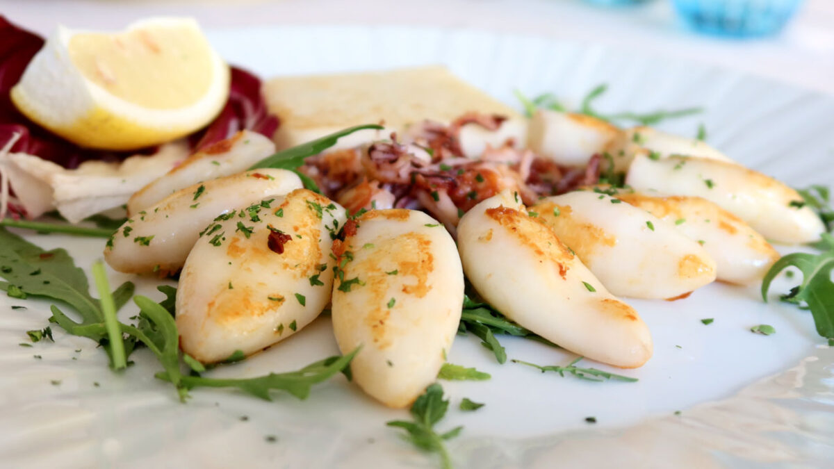 Calamari alla Griglia - goodstuff AlpeAdria