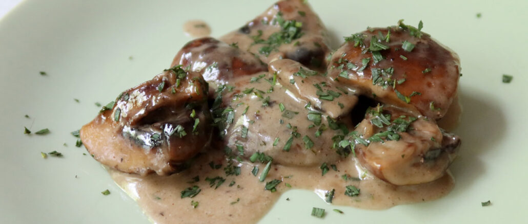 Champignons mit Estragon-Obers - goodstuff AlpeAdria