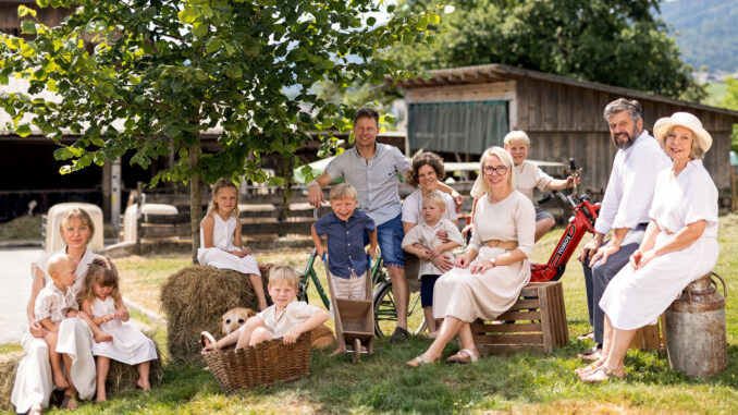 Familie Brence - © Kmetija Pustotnik