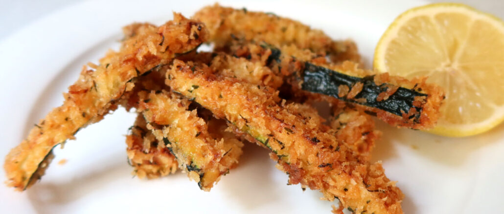 Gebackene Zucchini-Sticks - goodstuff AlpeAdria