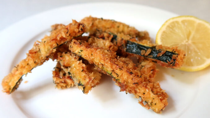 Gebackene Zucchini-Sticks - goodstuff AlpeAdria