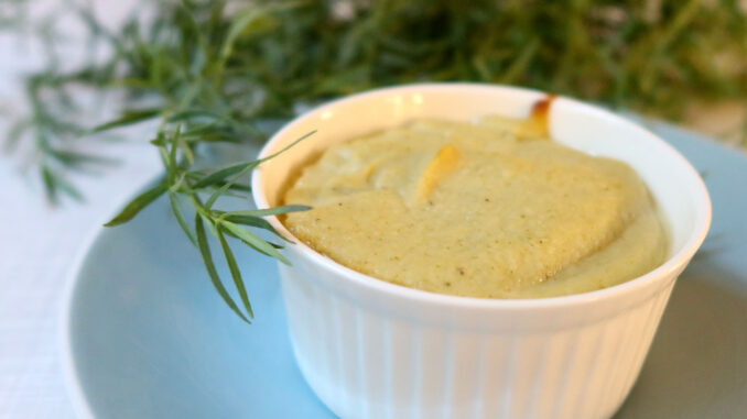 Kohlrabiflan mit Estragon - goodstuff AlpeAdria
