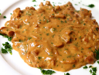 Eierschwammerlgulasch - goodstuff AlpeAdria
