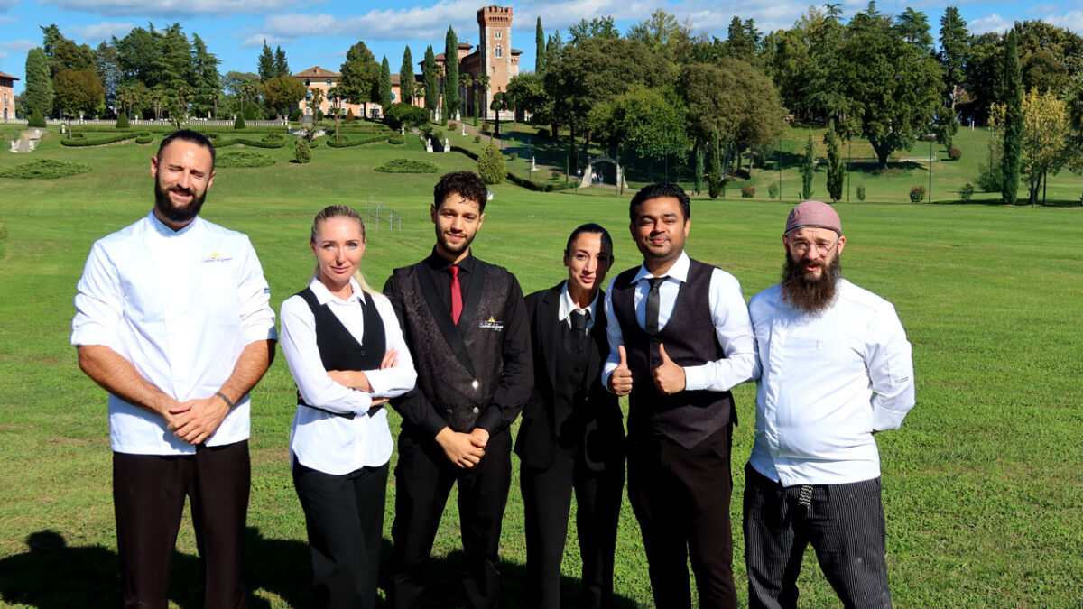 Chef Andrea Zamarian und sein Tavernetta-Team