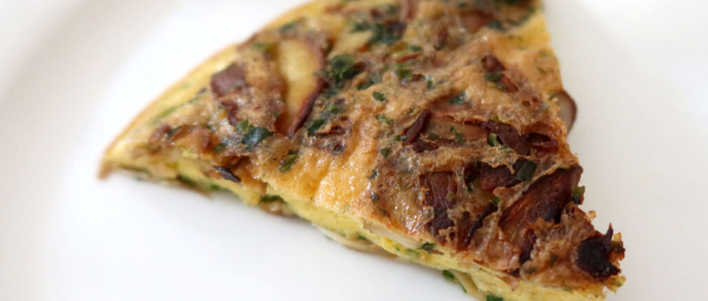 Steinpilz-Frittata - goodstuff AlpeAdria