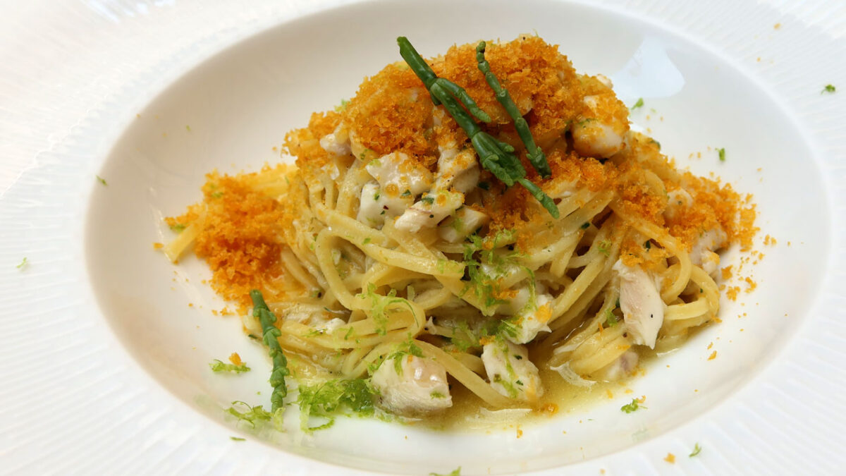 Tagliolini Orata e Bottarga - goodstuff AlpeAdria