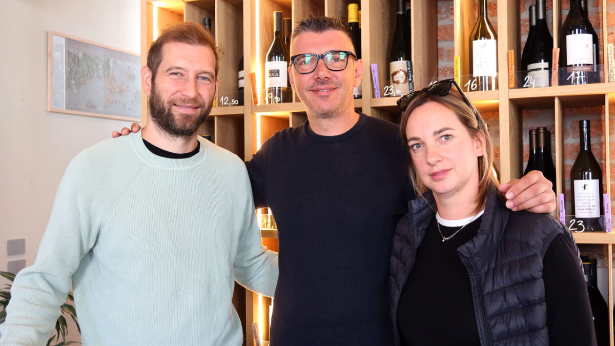 Andrea Drius, Presidente Michele Blazic & Cristina Toros - goodstuff AlpeAdria