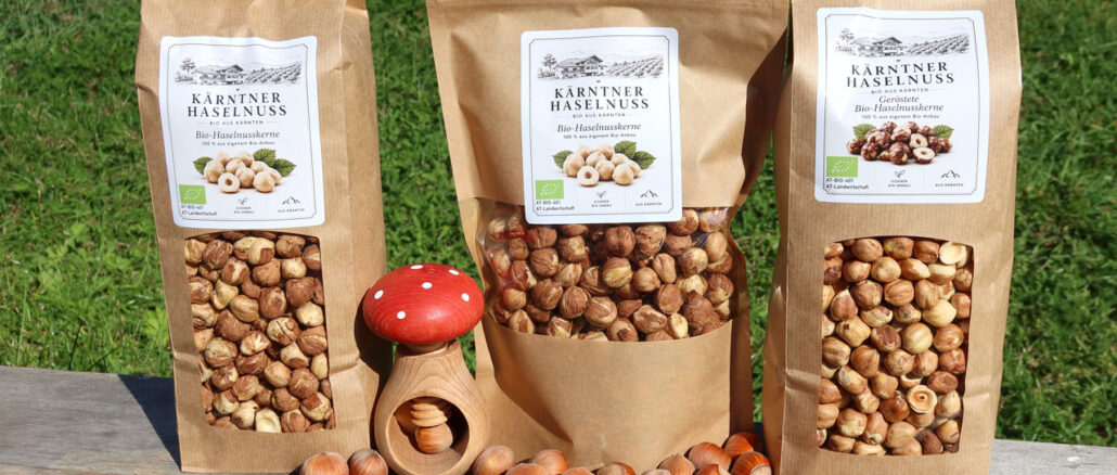 Kärntner Bio Haselnüsse aus St. Walburgen, Kärnten - goodstuff AlpeAdria